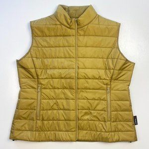 [NWT] IBKUL Gold Quilted Vest | XXL